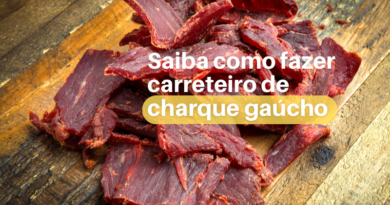 carreteiro de charque gaúcho